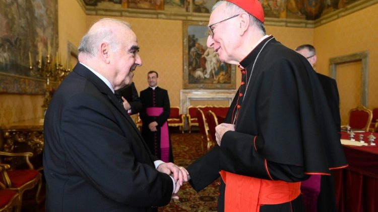 Predsjednik Vella s kardinalom Parolinom
