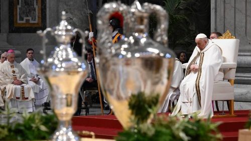 Wortlaut: Predigt von Papst Franziskus bei der Chrisammesse 2024