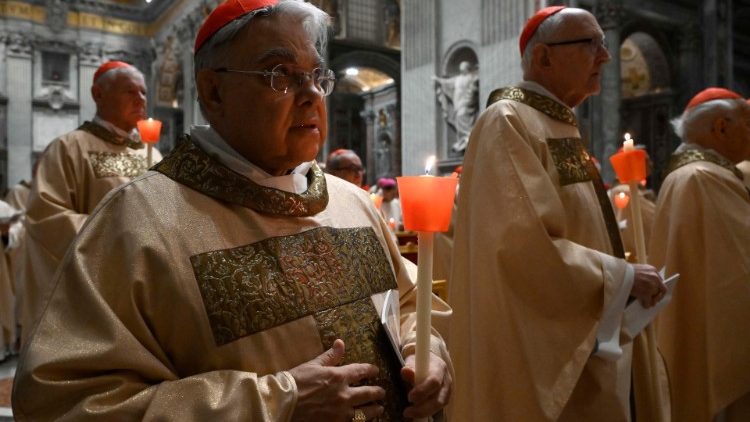 En la ceremonia participaron 34 cardenales, 25 obispos y 200 sacerdotes. (Vatican Media)