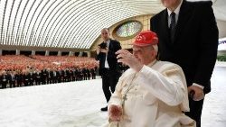 Papa recebe voluntários da Cruz Vermelha Italiana