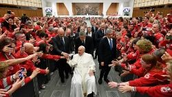 2024.04.06 Papa udienza con i Volontari Croce Rossa Italiana