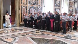 البابا فرنسيس يستقبل أعضاء المجلس الوطني لحركة الكشافة الكاثوليك الإيطاليين