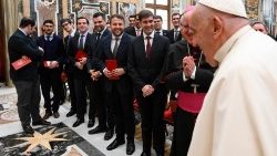 Papa recebeu seminaristas de Sevilha