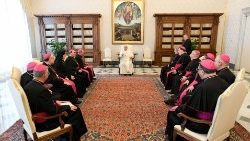 Audiencia del Papa Francisco a los obispos de Calabria, Italia, en el marco de la visita ad limina apostolorum