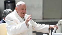 教皇フランシスコ　2024年4月24日の一般謁見　バチカン・聖ペトロ広場