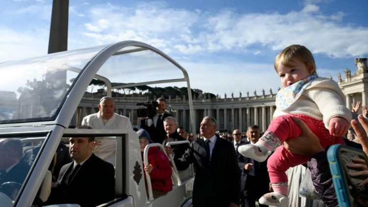 Pope Francis at Wednesday General Audience