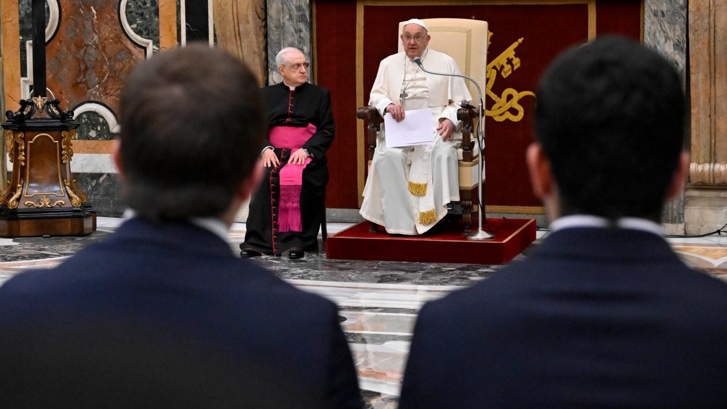 Pope to Spanish seminarians: 'Fill your emptied land with God'