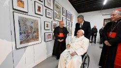 2024.04.28 Visita pastorale a Venezia - 2a parte incontro con gli Artisti