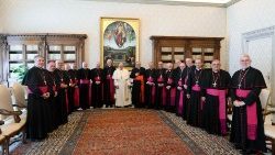 Os bispos da Sicília em visita ad Limina