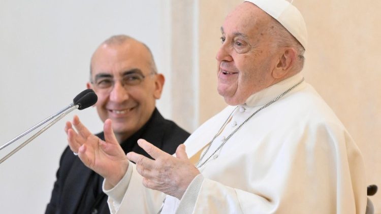 Papež v dialogu s kněžími centrálního sektoru Říma