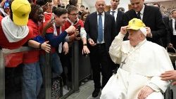 L'incontro del Papa con i membri di Forma e Confap