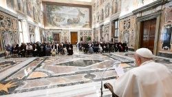 Audiencia del Santo Padre a los participantes en el congreso "Reparar lo irreparable", el sábado 4 de mayo de 2024. (Vatican Media)