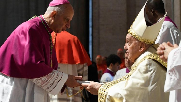 Papa Franjo slavi Večernju na svetkovinu Uzašašća