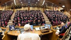 Ferenc pápa az Olasz Püspöki Konferencia 79. közgyűlésével