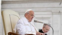 教皇フランシスコ　2024年5月22日の一般謁見　バチカン・聖ペトロ広場