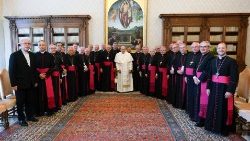 Audiencia con los obispos de Portugal en el marco de la visita 'ad limina apostolorum', 24 de mayo de 2024.