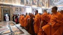 2024.05.27 Taizemes budistu mūku vizīte Vatikānā