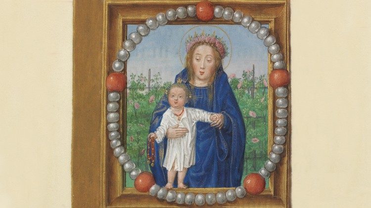 Beata Maria Vergine del Rosario, manoscritto
