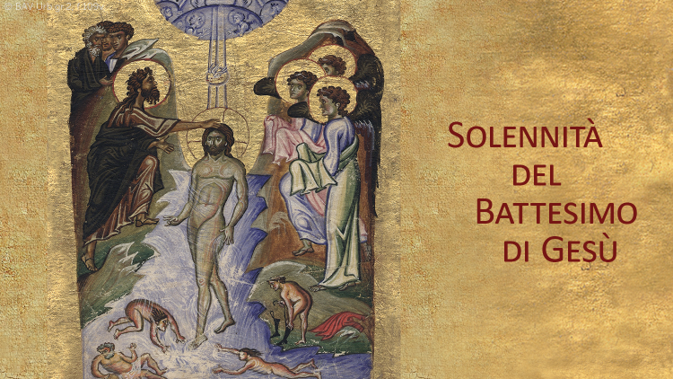 Solennità del Battesimo di Gesù, BAV Urb. gr. 2, f. 109v