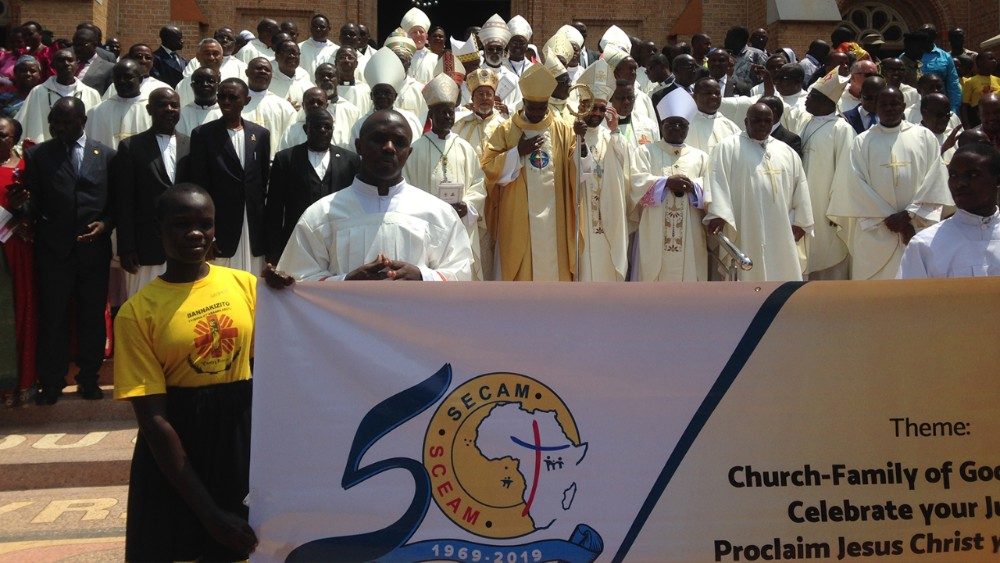 Messa di apertura dei 50 anni del SECAM - Kampala