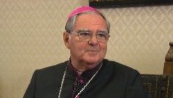 O bispo de San Isidro e presidente da Conferência Episcopal Argentina, dom Óscar Vicente Ojea (Vatican Media)