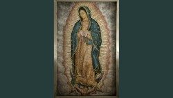 Mosaico Madonna de Guadalupe