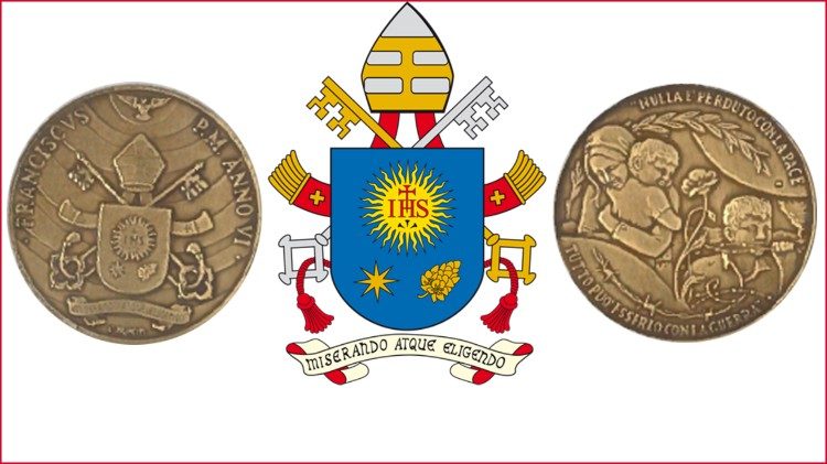 Медаль 6-го года понтификата Папы Франциска