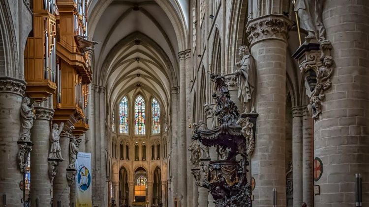 Cathédrale Saints-Michel-et-Gudule de Bruxelles. 
