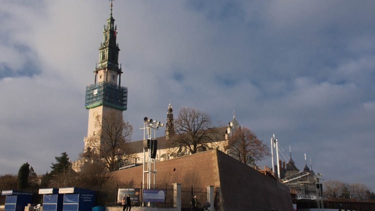 Sanctuaire de la Vierge Noire Jasna Gora, à Czestochowa en Pologne. 