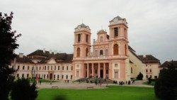 Abbaye bénédictine de Göttweig construite en 1083, près de Krems an der Donau en Autriche. 