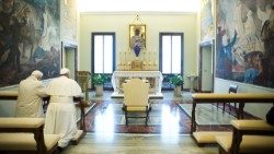 Capela onde Francisco e Bento XVI rezaram juntos em 2013 poderá ser visitada