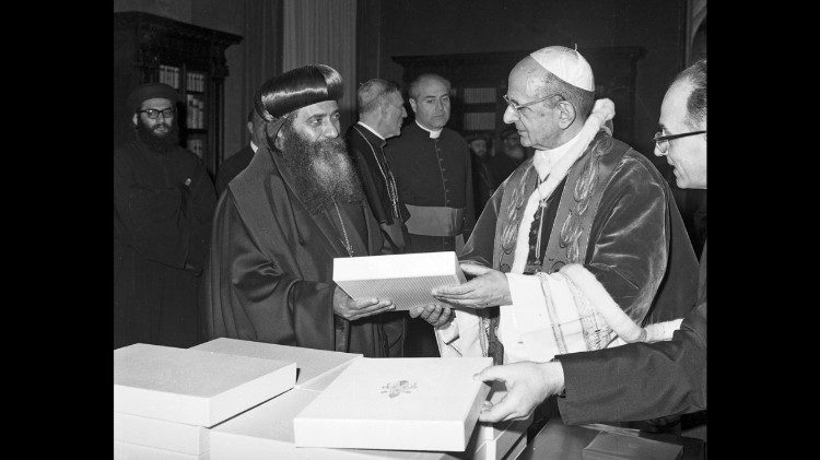 Shenouda III.  and Paul VI.