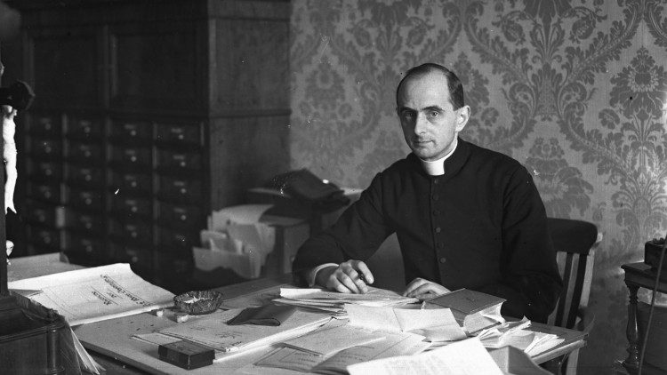 Šv. Giovanni Battista Montini, 1963 metais išrinktas popiežiumi Pauliumi VI