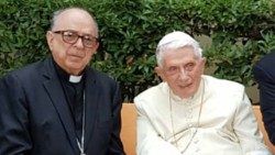 Cardeal Raimundo Damasceno Assis com Bento XVI