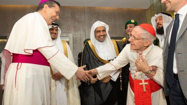 Le cardinal Jean-Louis Tauran s'est rendu en Arabie saoudite du 14 au 20 avril 2018.