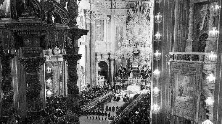 Messe de béatification de Nunzio Sulprizio, Basilique Saint-Pierre, 1er décembre 1963