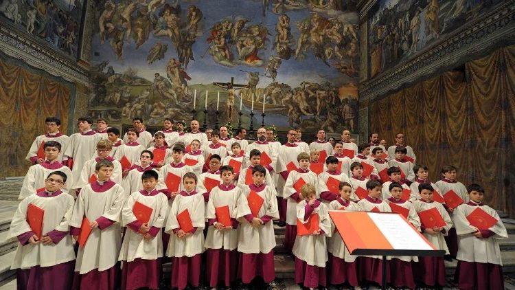 Il Coro della Cappella musicale pontificia "Sistina"