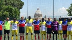 Die Spiele des Vatican-Cups finden beim Fußballfeld Petriana neben dem Vatikan statt