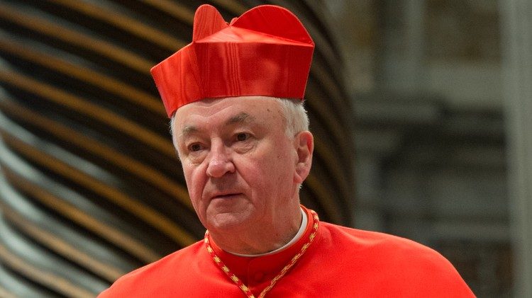 Le cardinal Vincent Nichols, archevêque de Westminster, lors du consistoire de 2014.
