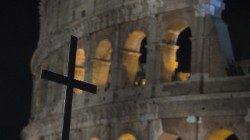 Via Crucis at Colosseum 