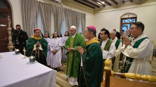 Ferenc pápa május 16-án szentmisét mutat be a Rómában élő mianmari híveknek