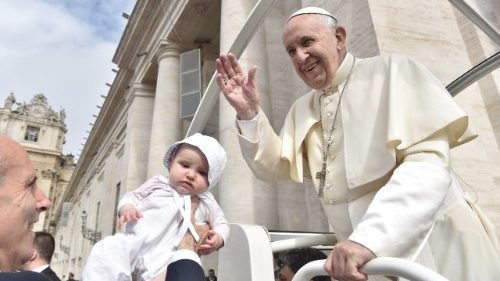 Papa Francesco Udienza generale del 4 aprile 2018