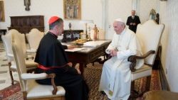 Cardinal Cupich bei Papst Franziskus