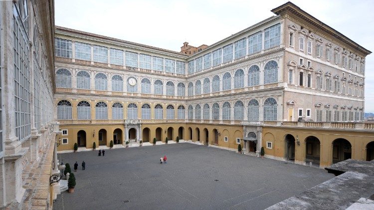 San Damaso Courtyard, September venue for weekly General Audience