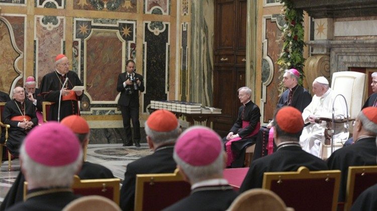 2017.12.21 Auguri Curia Romana