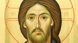 Byzantinische Jesus-Ikone