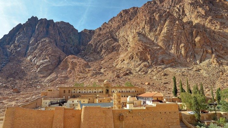 Một đan viện ở Sinai, Ai Cập