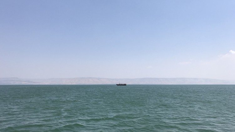 Une vue sur le lac de Tibériade 
