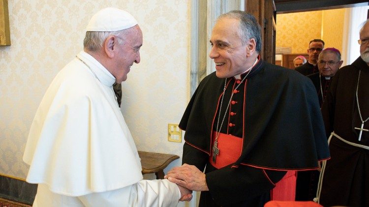 Pave modtager amerikanske biskopper for at diskutere misbrugsskandaler