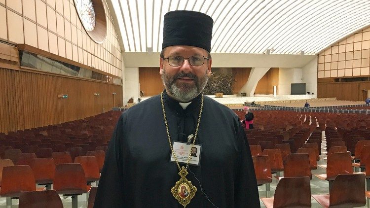 Đức Tổng giám mục trưởng Sviatoslav Shevchuk, lãnh đạo Giáo hội Công giáo Đông phương Ucraina